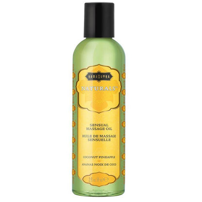 KAMASUTRA - ACEITE DE MASAJE NATURAL COCO Y PIÑA 59 ML - Sensuana.es