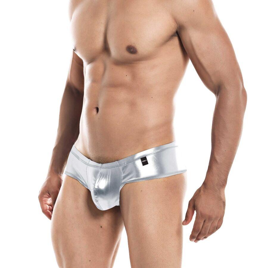 CUT4MEN - CHEEKY BRIEF PLATEADO L - Sensuana.es