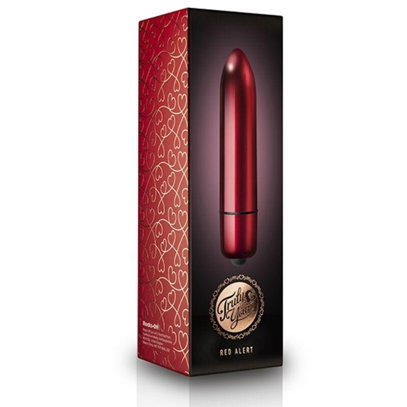 ROCKS-OFF - TRULY YOURS RO-120 00 RED ALERT VIBRATING BULLET