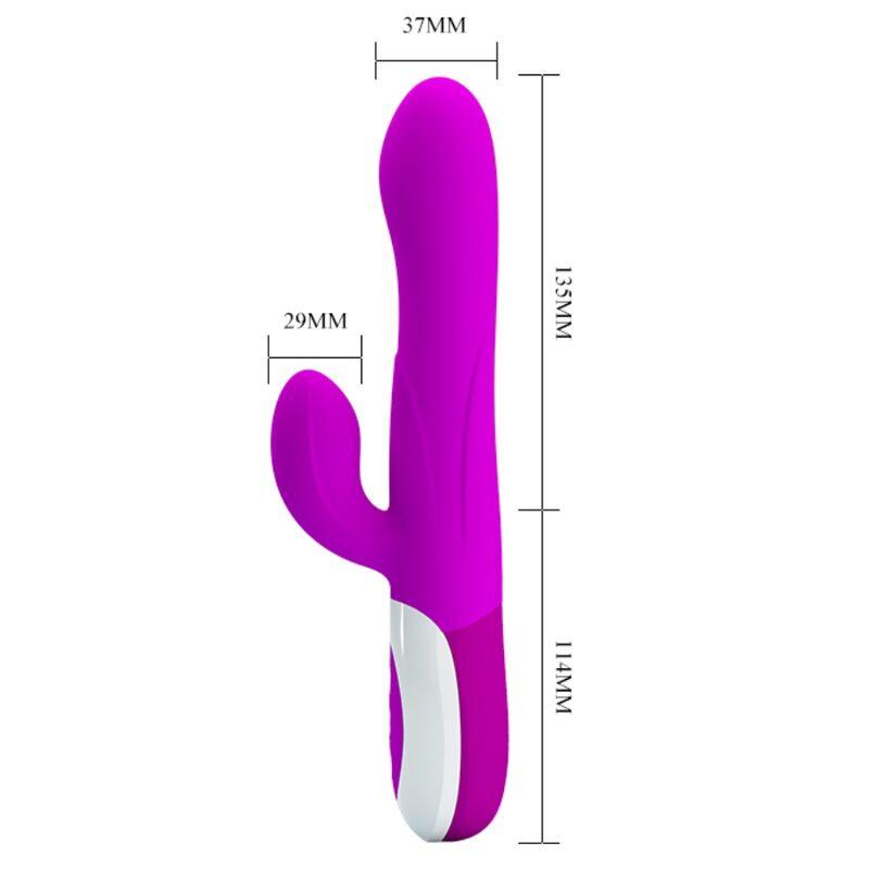 PRETTY LOVE - DEMPSEY VIBRADOR HINCHABLE RECARGABLE - Sensuana.es