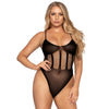 LEG AVENUE - BODYSUIT AND SKIRT SET ONE SIZE