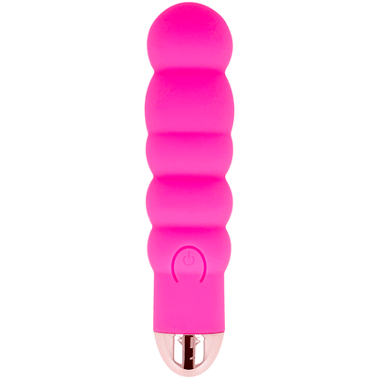 DOLCE VITA - VIBRADOR RECARGABLE SIX ROSA 7 VELOCIDADES - Sensuana.es