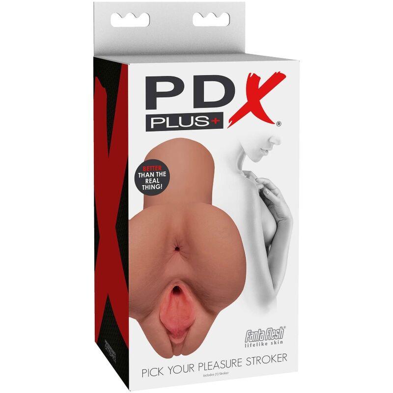 PDX PLUS - PICK YOUR PLEASURE MASTURBADOR DOBLE - Sensuana.es