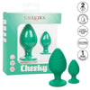 CALEXOTICS - CHEEKY ANAL PLUGS GREEN