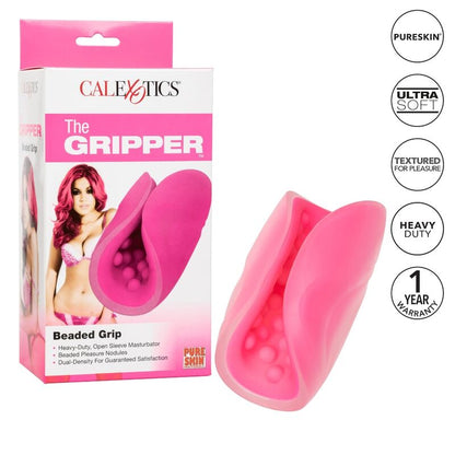 CALEXOTICS - BEADED GRIP MASTURBADOR TEXTURADO - Sensuana.es