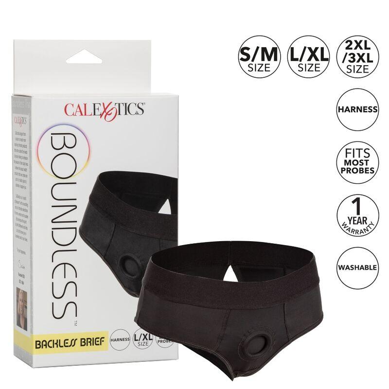 CALEXOTICS - BOUNDLESS HARNESS-UNDERPANTS WITH REAR OPENING XXL/XXL