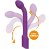 REWOLUTION - VIBRADOR ESTIMULADOR DE PONTO G FLEXÍVEL REWOFLEX