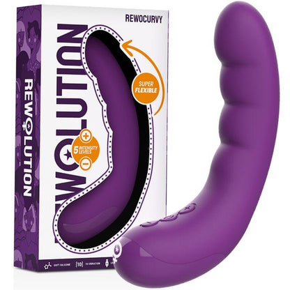 REWOLUTION - REWOCURVY VIBRADOR FLEXIBLE RECARGABLE - Sensuana.es