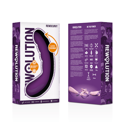 REWOLUTION - REWOCURVY VIBRADOR FLEXIBLE RECARGABLE - Sensuana.es