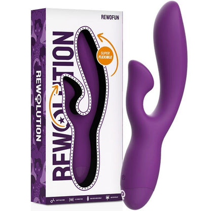 REWOLUTION - REWOFUN VIBRADOR FLEXIBLE CON RABBIT - Sensuana.es