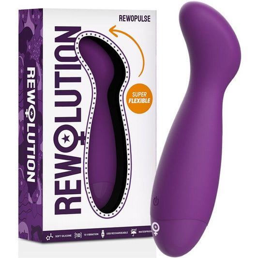 REWOLUTION - REWOPULSE VIBRADOR FLEXIBLE ESTIMULADOR PUNTO G - Sensuana.es