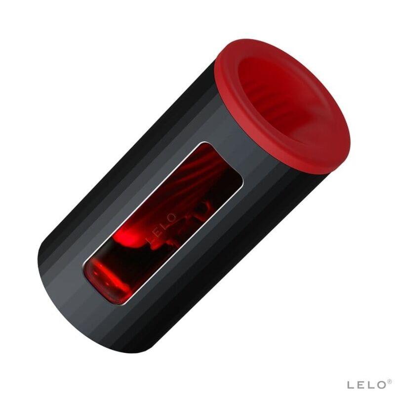 LELO - F1S V2 MASTURBADOR CON TECNOLOGIA SDK ROJO - NEGRO - Sensuana.es