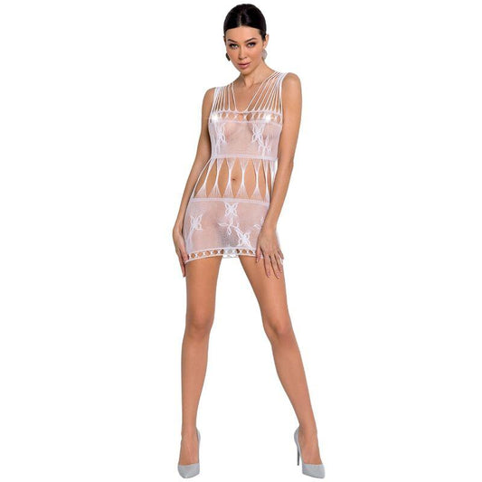 PASSION - WOMAN BS090 BODYSTOCKING BLANCO TALLA UNICA - Sensuana.es