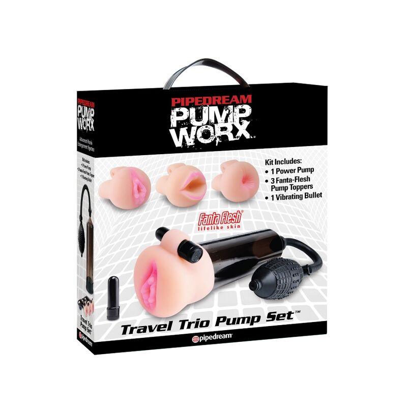 PUMP WORX BOMBA DE SUCCION CON MASTURBADOR - Sensuana.es