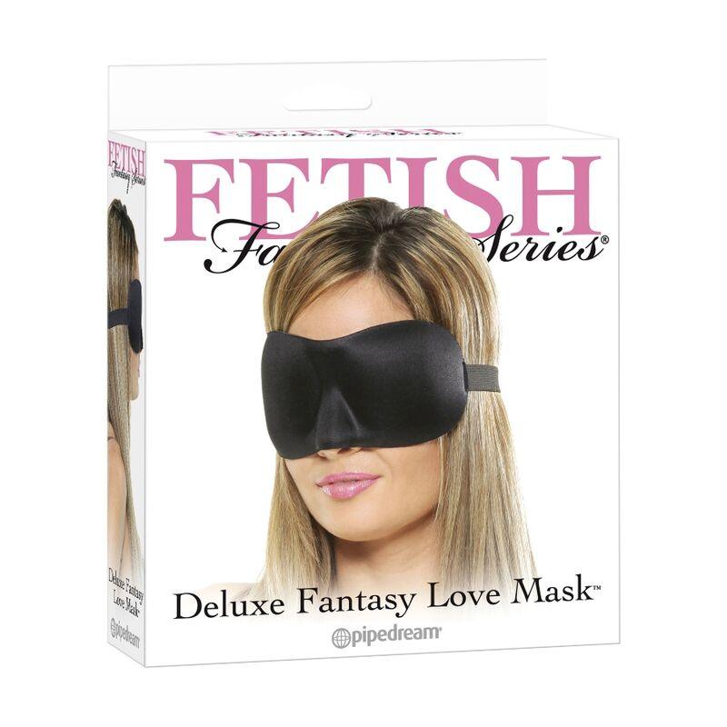 FETISH FANTASY SERIES - SERIES DELUXE FANTASY MASCARA NEGRO - Sensuana.es