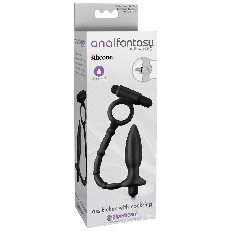 ANAL FANTASY - ESTIMULADOR MINI ANAL CON RING Y BALA VIBRADORA - Sensuana.es