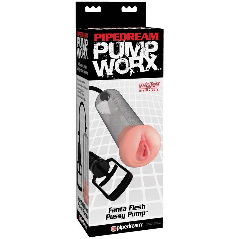 PUMP WORX BOMBA DE ERECCION CON VAGINA - Sensuana.es