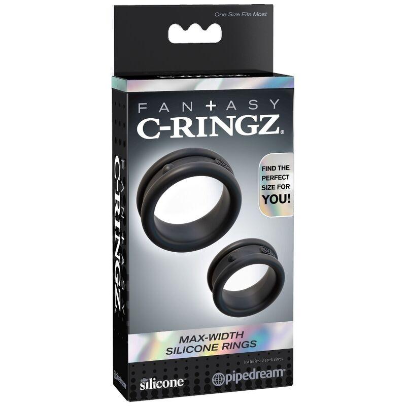 FANTASY C-RINGZ - ANILLAS SILICONA MAX WIDHT - Sensuana.es