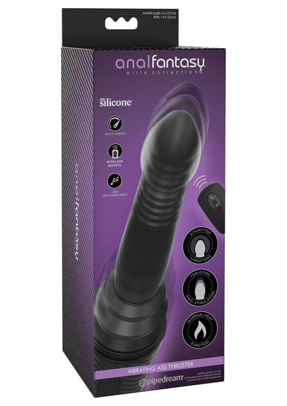 ANAL FANTASY ELITE COLLECTION - VIBRADOR ANAL UP & DOWN Y EFECTO CALOR - Sensuana.es