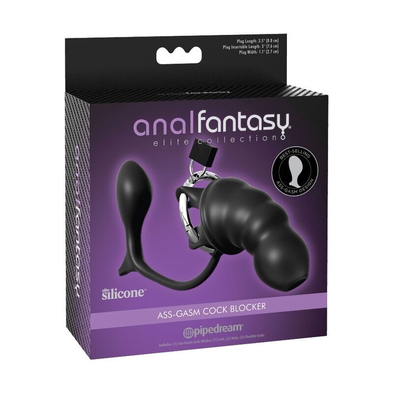 ANAL FANTASY ELITE COLLECTION - ASS-GASM COCK BLOCKER - Sensuana.es