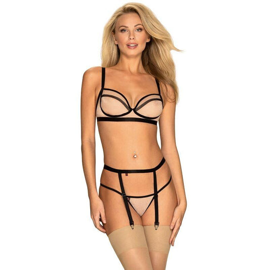 OBSESSIVE - NUDELIA SET TRES PIEZAS S/M - Sensuana.es