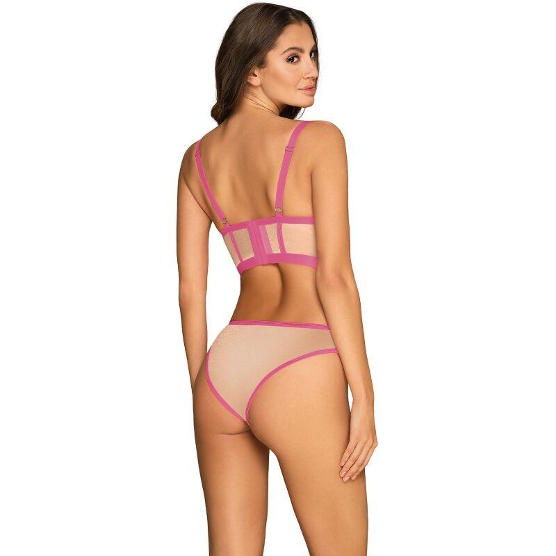 OBSESSIVE - CONJUNTO NUDELIA DUAS PEÇAS ROSA S/M