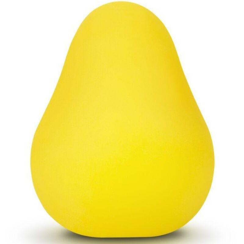 G-VIBE - HUEVO MASTURBADOR TEXTURADO REUTILIZABLE AMARILLO - Sensuana.es