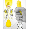 G-VIBE - HUEVO MASTURBADOR TEXTURADO REUTILIZABLE AMARILLO - Sensuana.es