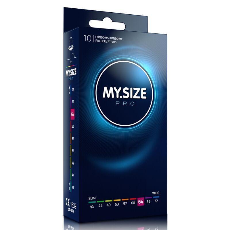 MY SIZE - PRO PRESERVATIVOS 64 MM 10 UNIDADES - Sensuana.es