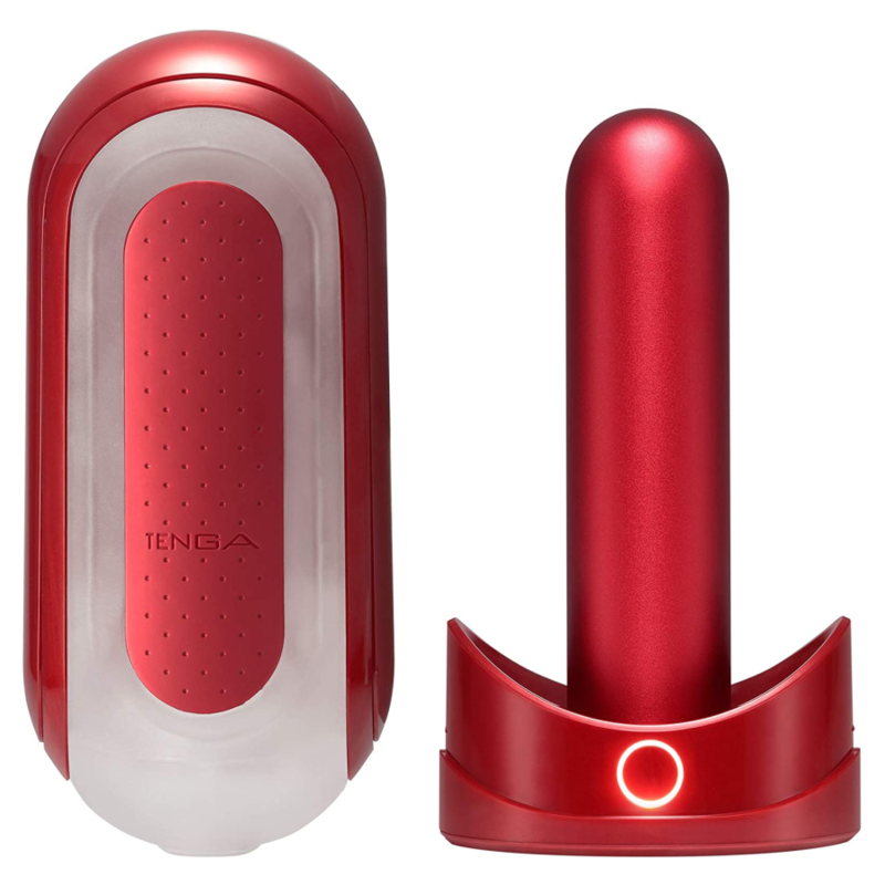 TENGA - FLIP 0 ZERO ROJO CON CALENTADOR - Sensuana.es