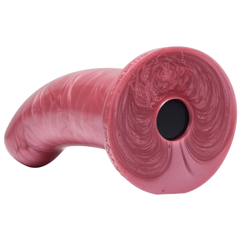 HERSPOT FLESHLIGHT - DILDO CURVADO GOLDEN ROSE M - Sensuana.es