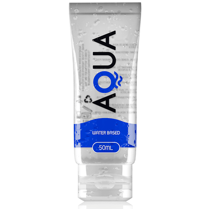 AQUA QUALITY - LUBRICANTE BASE DE AGUA 50 ML - Sensuana.es