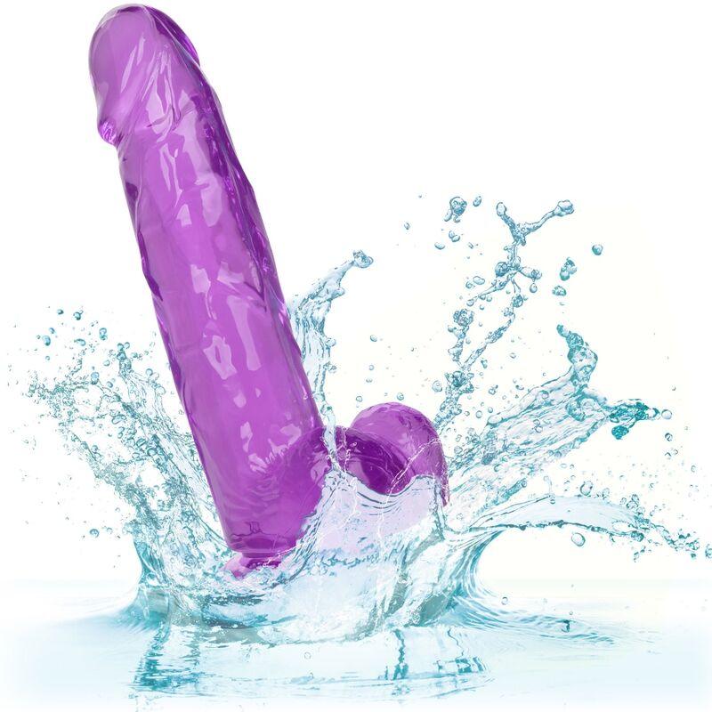 CALEXOTICS - SIZE QUEEN DILDO LILA 15.3 CM - Sensuana.es