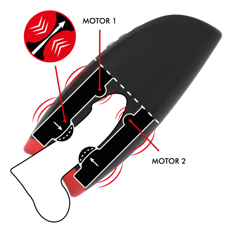 JAMYJOB - NOVAX MASTURBATOR WITH VIBRATION AND COMPRESSION