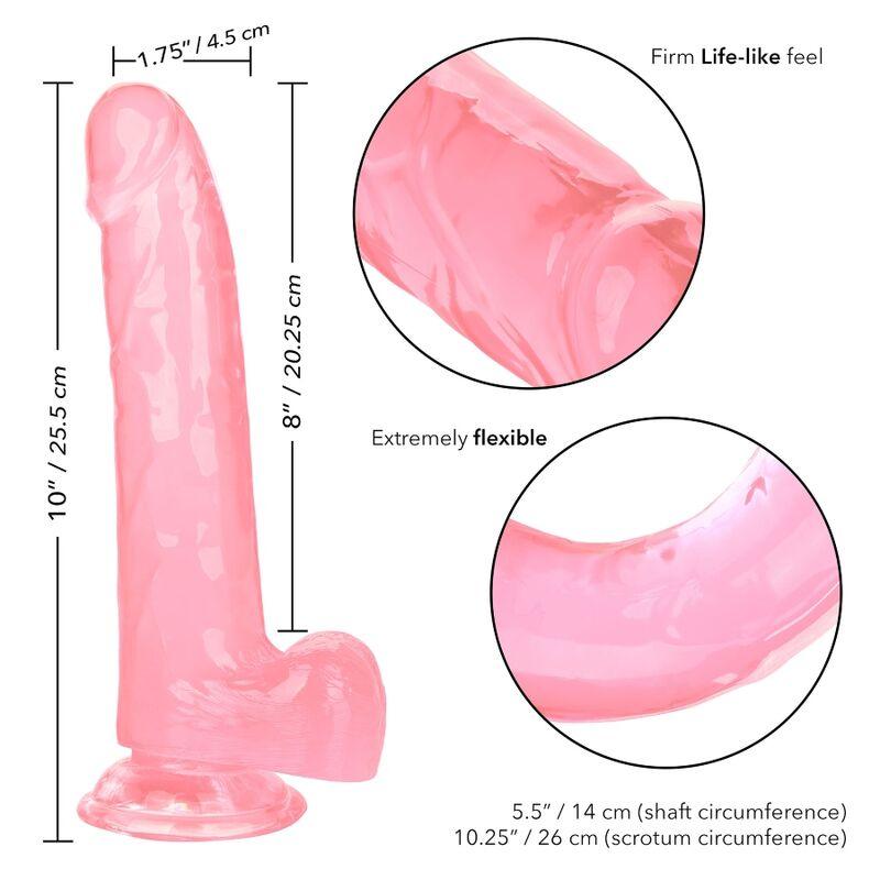 CALEXOTICS - SIZE QUEEN DILDO ROSA 20.3 CM - Sensuana.es