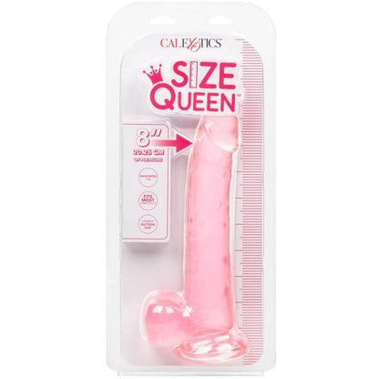 CALEXOTICS - SIZE QUEEN DILDO ROSA 20.3 CM - Sensuana.es