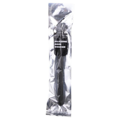 ALL BLACK - DUCHA ANAL HINCHABLE SILICONA 27 CM - Sensuana.es