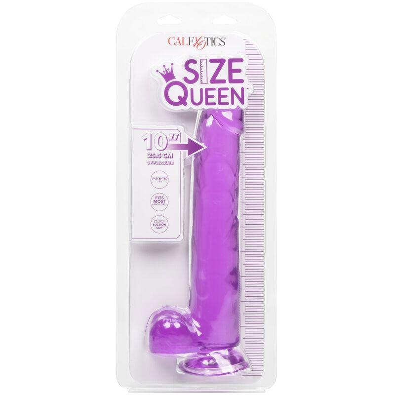 CALEXOTICS - SIZE QUEEN DILDO LILA 25.5 CM - Sensuana.es