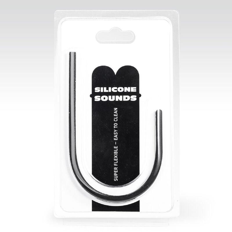 ALL BLACK - 8MM SILICONE URETHRAL PROBE