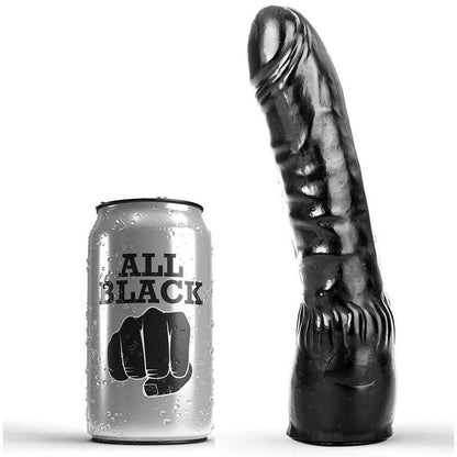 ALL BLACK - DILDO NEGRO REALISTICO 20 CM - Sensuana.es