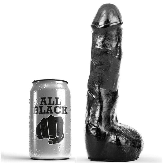 ALL BLACK - PENE REALÍSTICO ANAL 20 CM - Sensuana.es