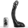 ALL BLACK - DILDO NEGRO 29 CM FISTING - Sensuana.es