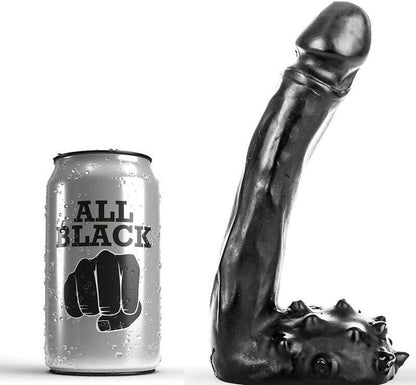 ALL BLACK - DILDO REALISTICO 19 CM - Sensuana.es