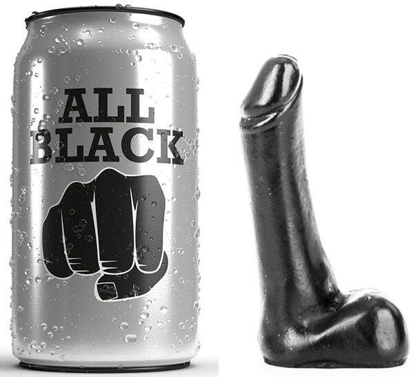 ALL BLACK - DILDO 9 CM - Sensuana.es