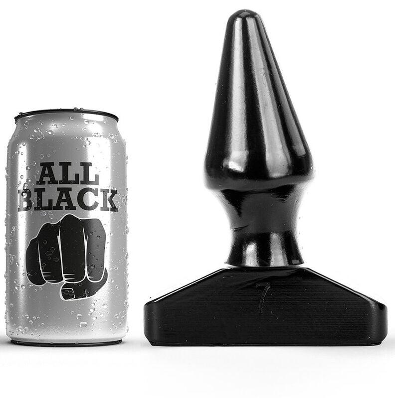 ALL BLACK - PLUG ANAL 16 CM - Sensuana.es