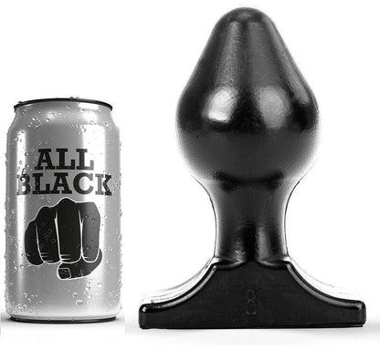 ALL BLACK - ANAL PLUG 16X8 CM - Sensuana.es