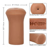 CALEXOTICS - MASTURBADOR BOUNDLESS STROKER COLOR CARAMELO - Sensuana.es