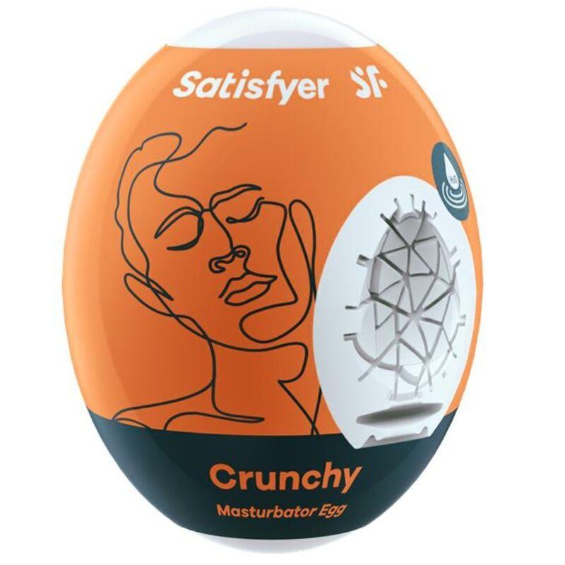 SATISFYER - CRUNCHY HUEVO MASTURBADOR - Sensuana.es