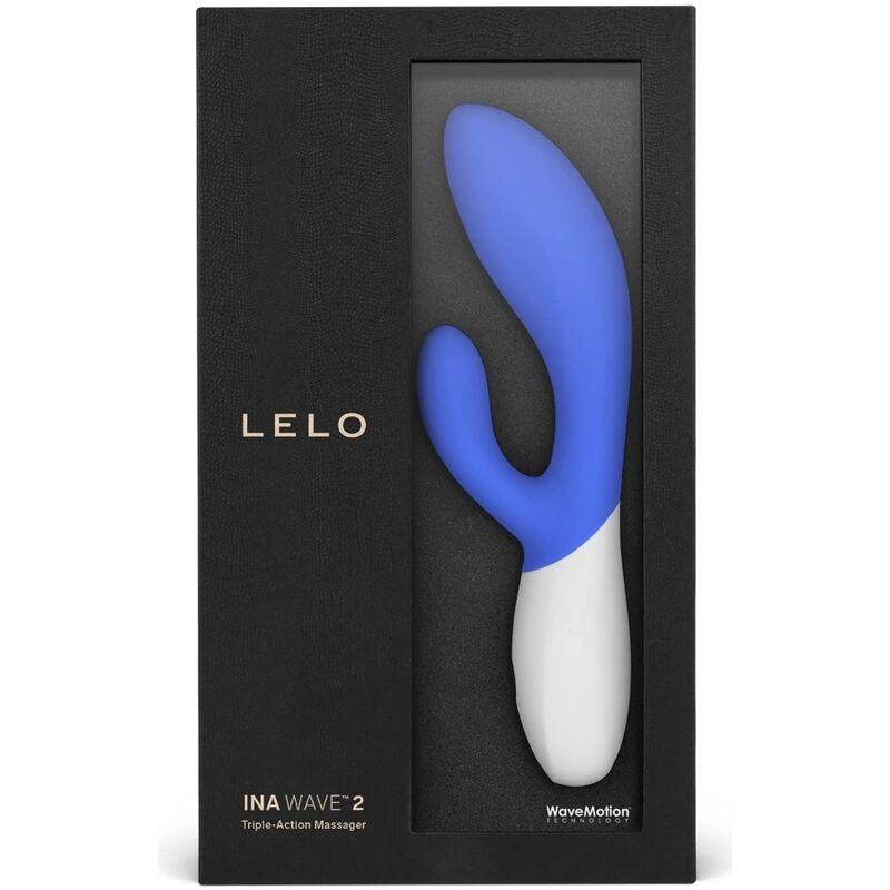 LELO - INA WAVE 2 VBRADOR LUXURY MOVIMENTO ESPECIAL AZUL