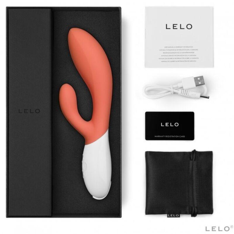 LELO - VIBRADOR DE COELHO CORAL DE LUXO INA 3